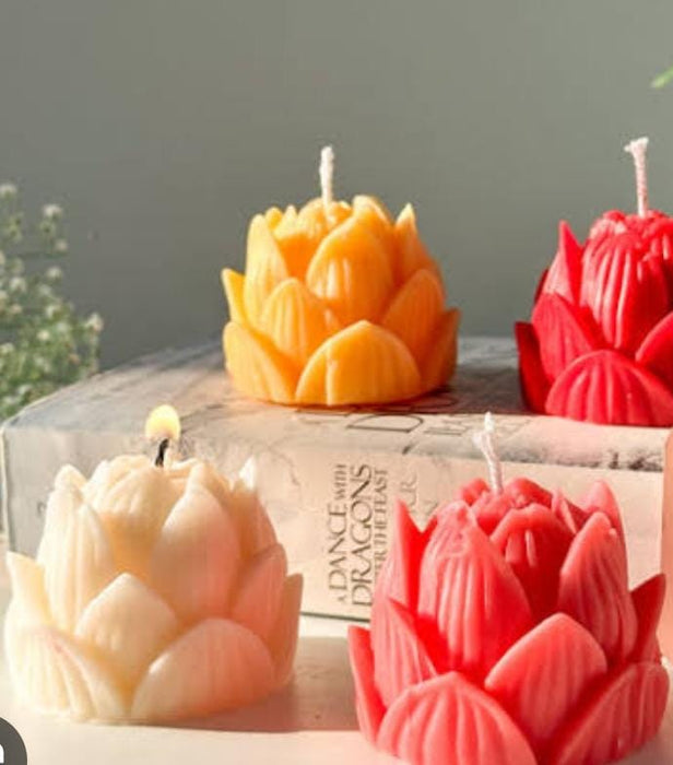 Lotus candle